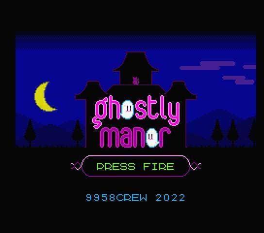 ghostly manor MSX 2+ screenshot 2