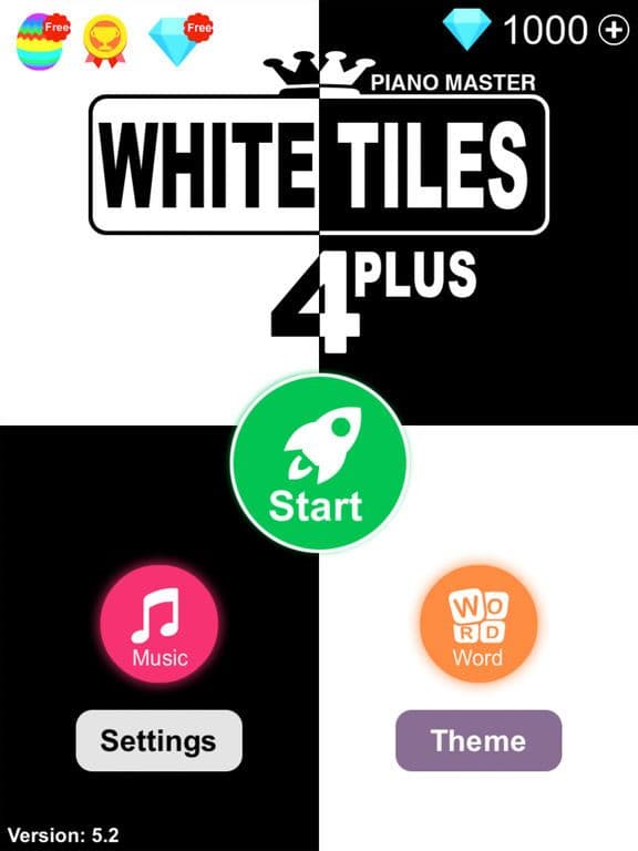 White Tiles 4 Plus: Piano King