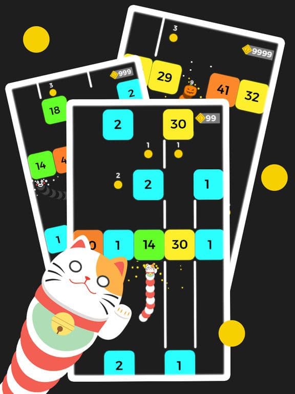 Snake Dash- Ball VS Block Game screenshot 5