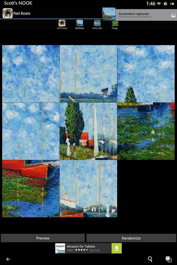 Puzzle Brain Break - Monet screenshot 6