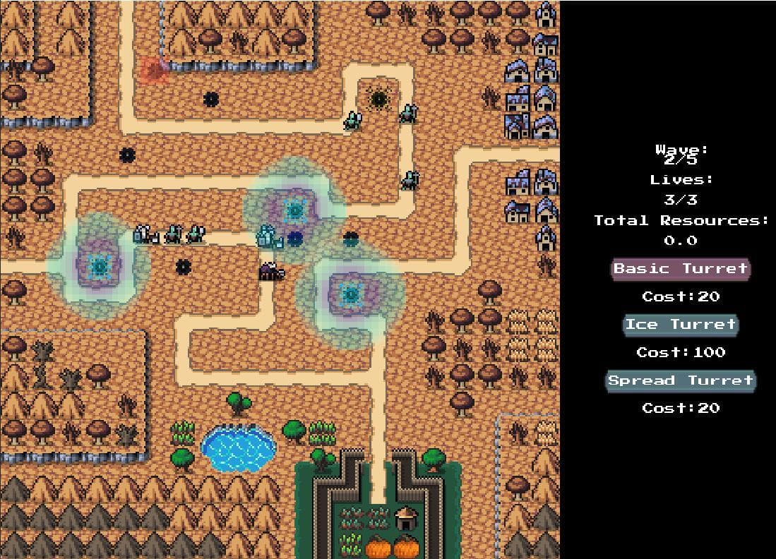 Post-Apocalyptic Pumpkin Patch Protection - JamGame