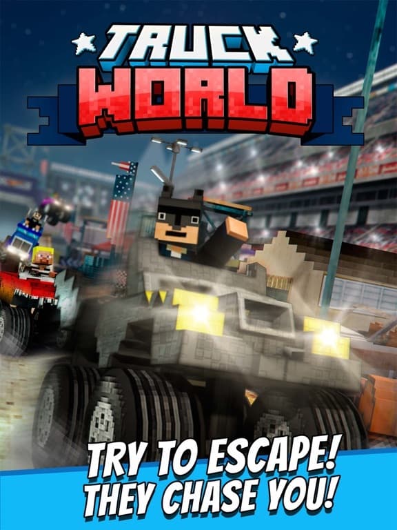 Monster Truck World Survival Endless Game screenshot 2