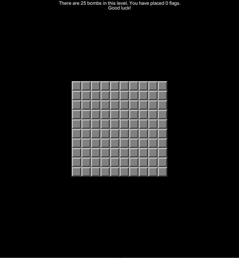 Minesweeper (itch) (TheCyberTronn) screenshot 2