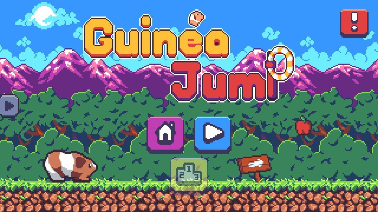 Guinea Jump - Jumping game with guinea pigs screenshot 3