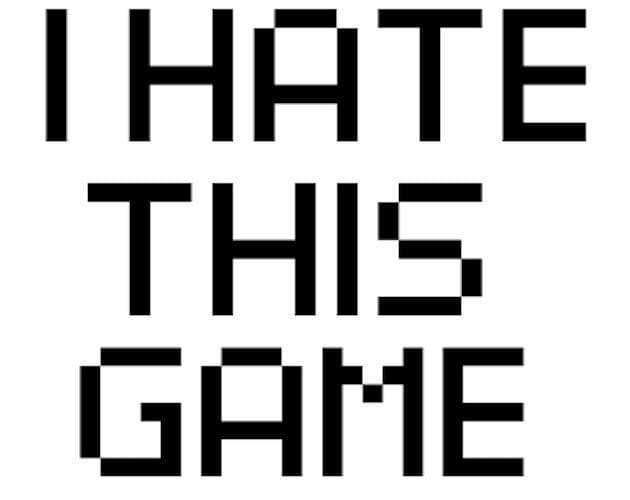 I Hate This Game (itch)