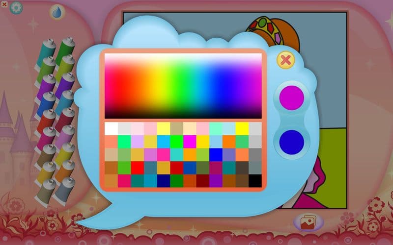 Color by Numbers - Princesses - Free screenshot 4