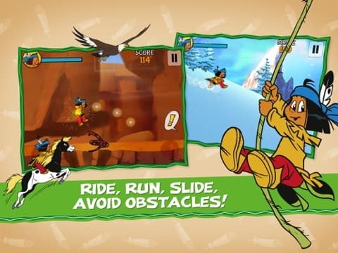 Yakari Wild Ride - Looking for Rainbow - Discovery screenshot 4