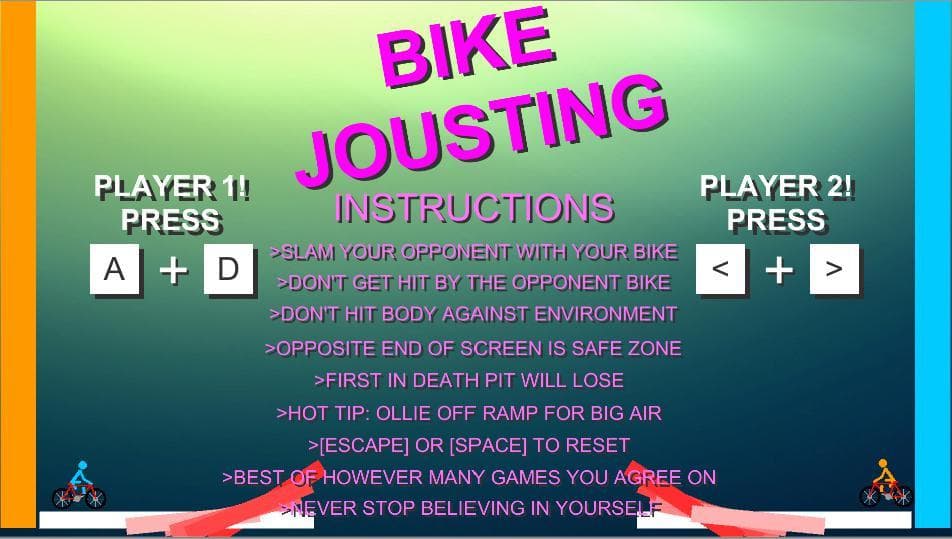 Bike Jousting