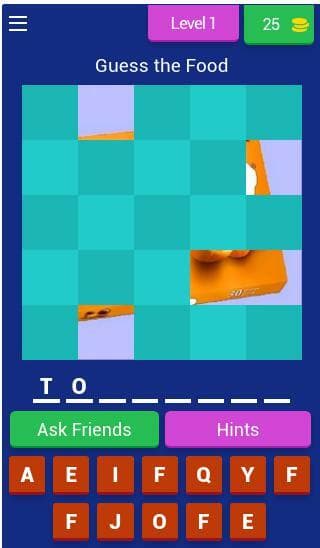 Guess The Food Quiz Game screenshot 2
