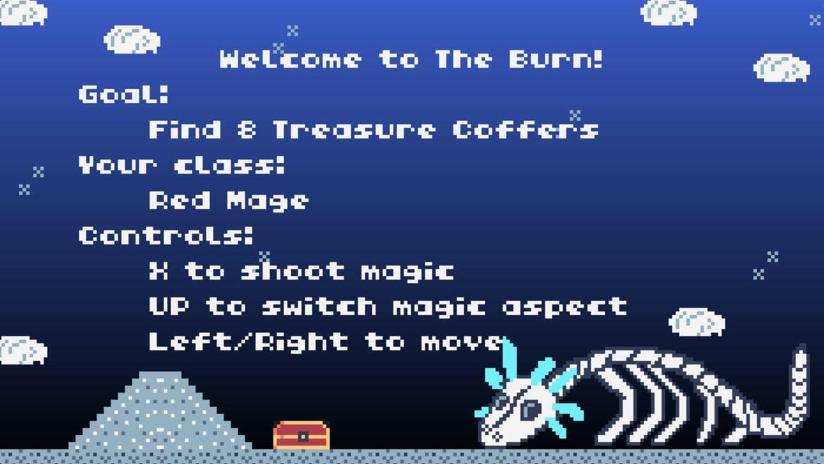 The Burn (FFXIV dungeon recreated in TIC80)
