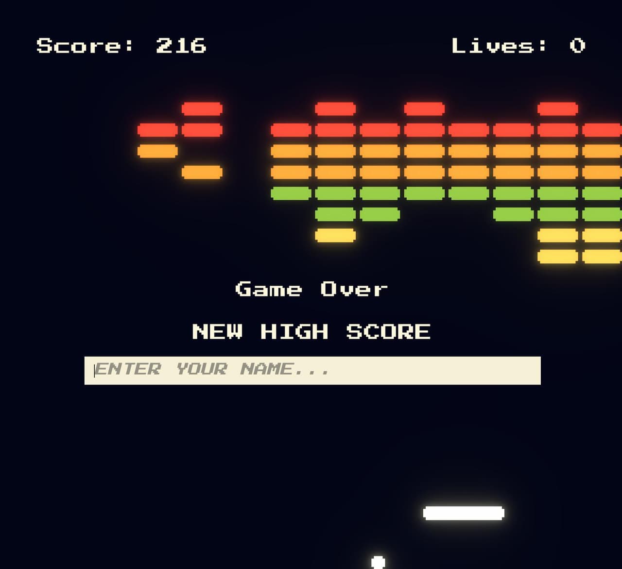 Brickout (itch) (Lunar Berry Games) screenshot 5