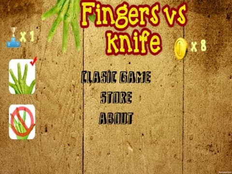 Fingers vs Knife