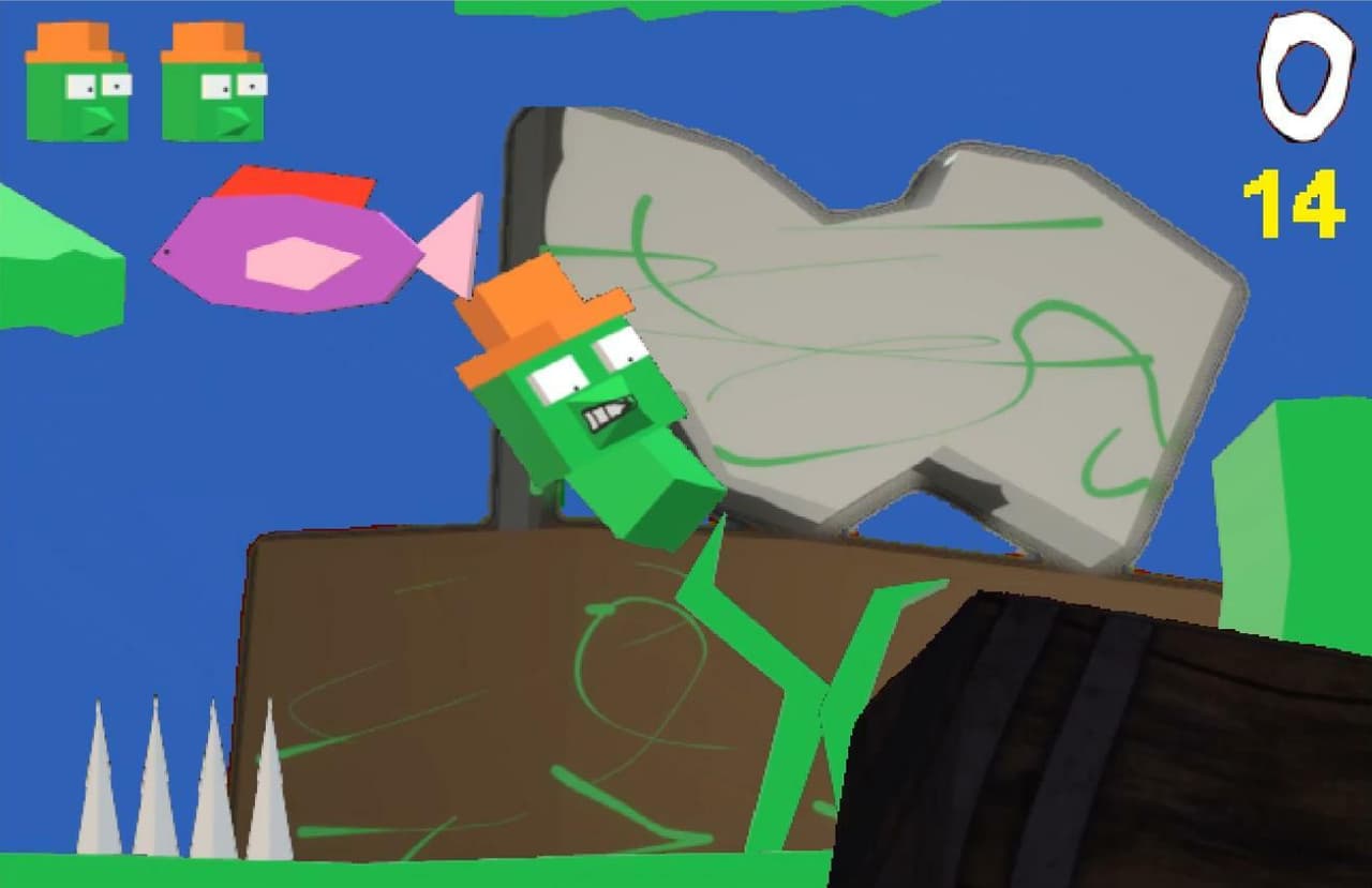 KEKCROC supercroc (Sega Saturn , PC) screenshot 3