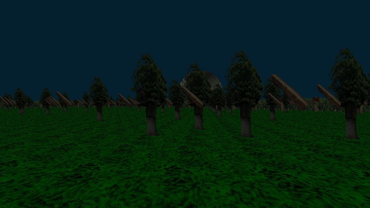 Baldis Basics - Field Trip demo: Camping REMASTERED. screenshot 2