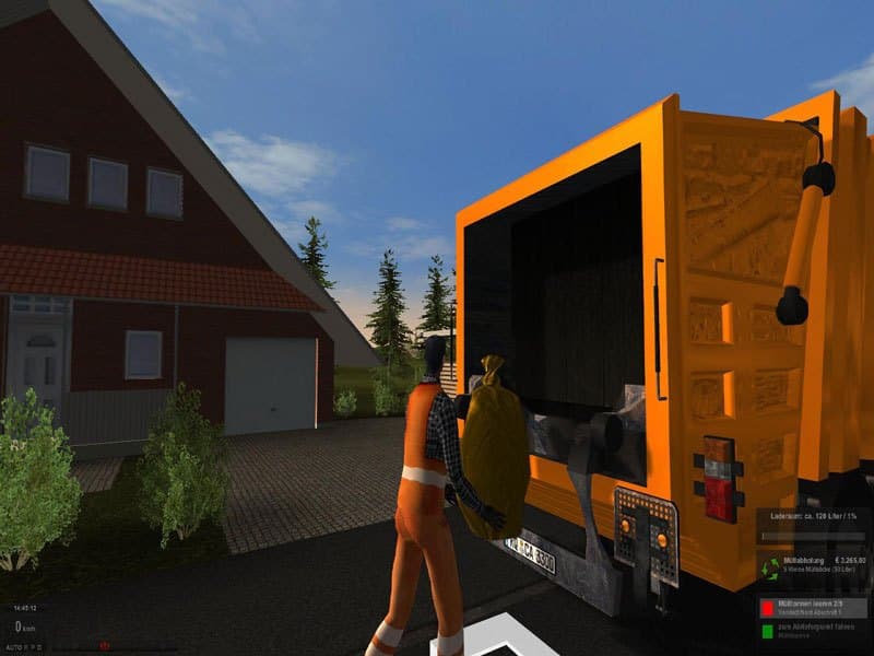 Garbage Truck Simulator 2011 screenshot 5