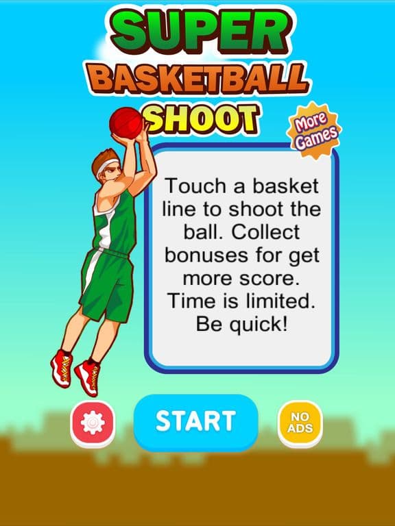 SUPER BASKETBALL SHOOT screenshot 2
