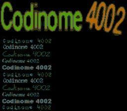 Codinome 4002