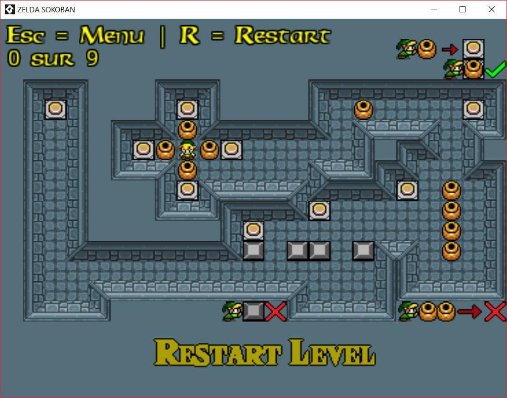 Zelda Sokoban screenshot 3