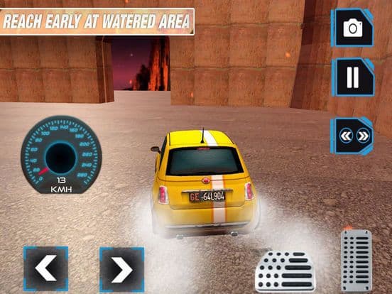 Racing Car:Ex Lava Water screenshot 2