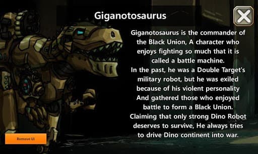 Dino Robot - Giganotosaurus screenshot 2