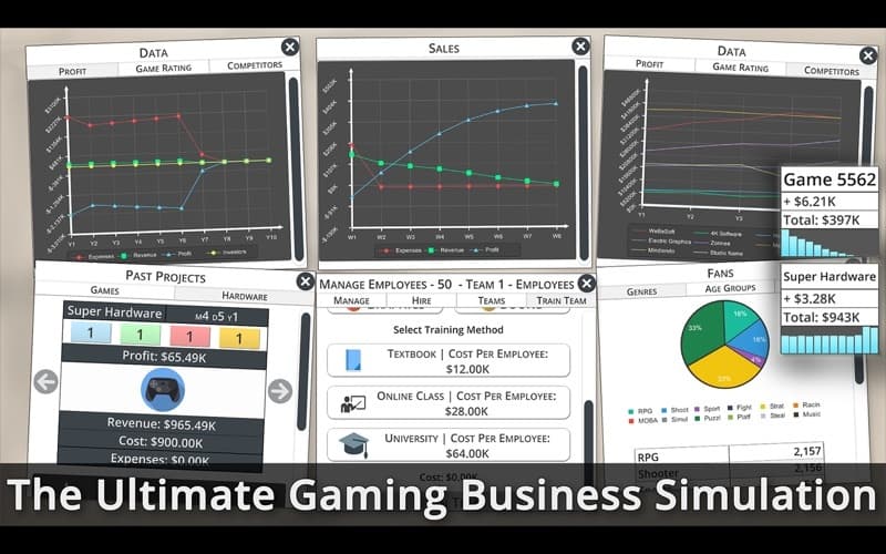Game Studio Tycoon 3 - The Ultimate Gaming Business Simulation screenshot 3