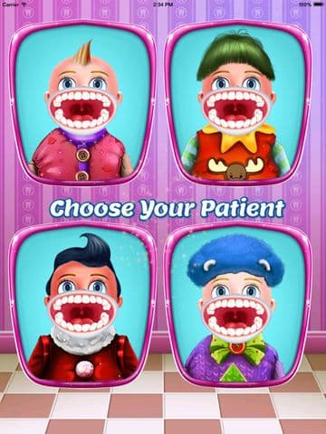 Clown Dentist Dental games screenshot 5
