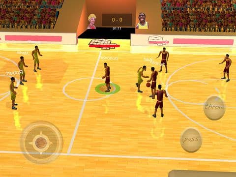 3D Basketball International Championship screenshot 5