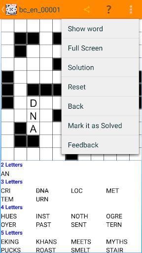 Fill-it in Crossword Puzzles - Words Fit Puzzles screenshot 5