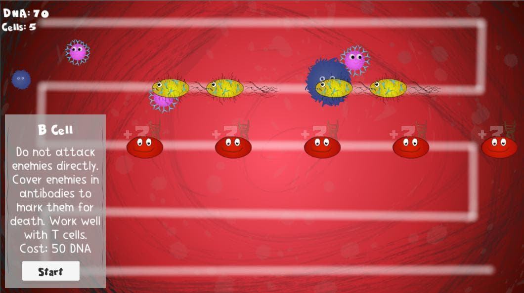 Immune System Tower Defense screenshot 3