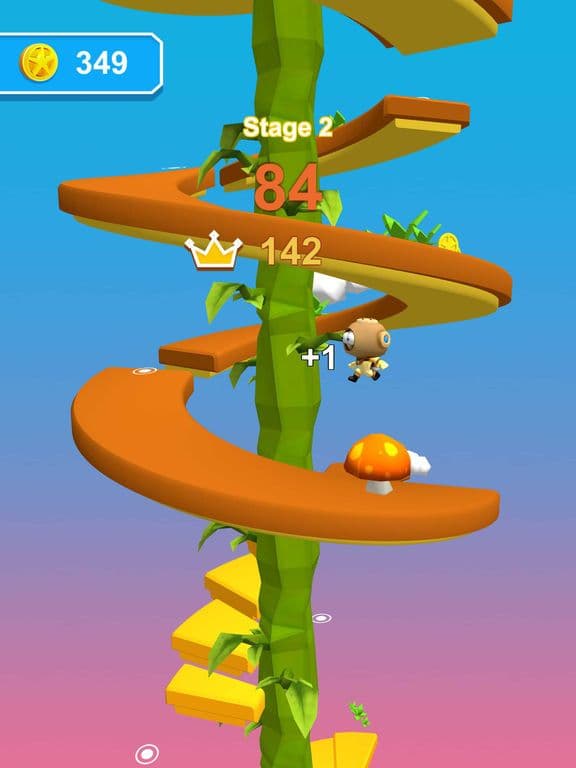 Run Stars: Jump on Helix Road screenshot 2