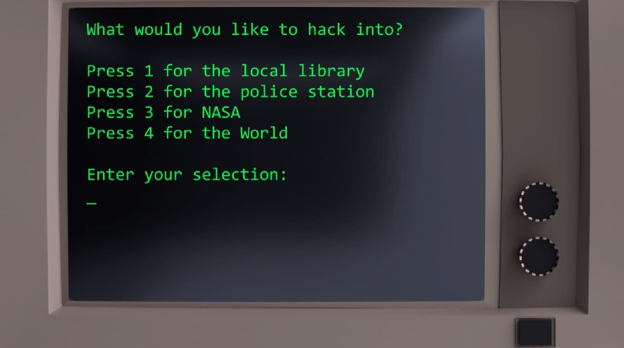 Terminal Hacker (itch) (Robert748) screenshot 2