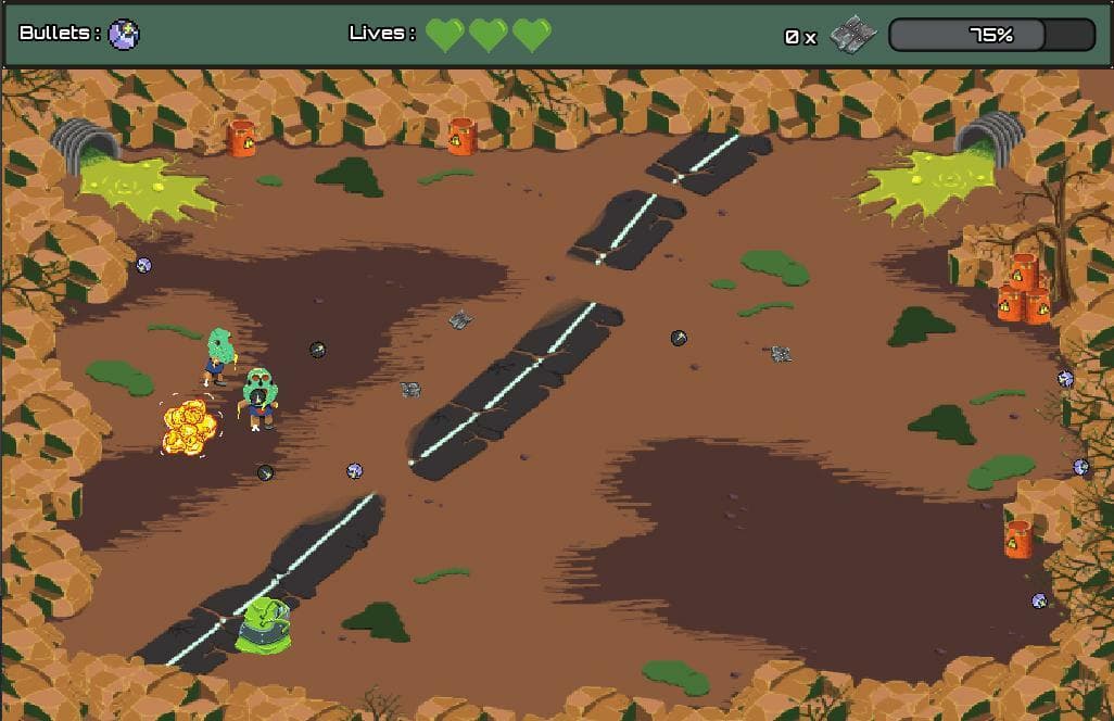 Extinction (itch) (Fireskelet, Avishay21, Miguel Gessaghi) screenshot 4