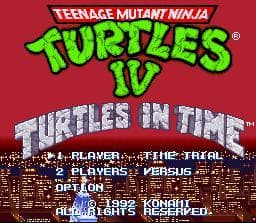 Teenage Mutant Ninja Turtles IV: Turtles in Time screenshot 2