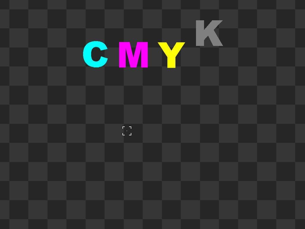 C M Y K screenshot 2