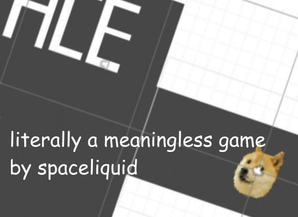 literally a meaningless game