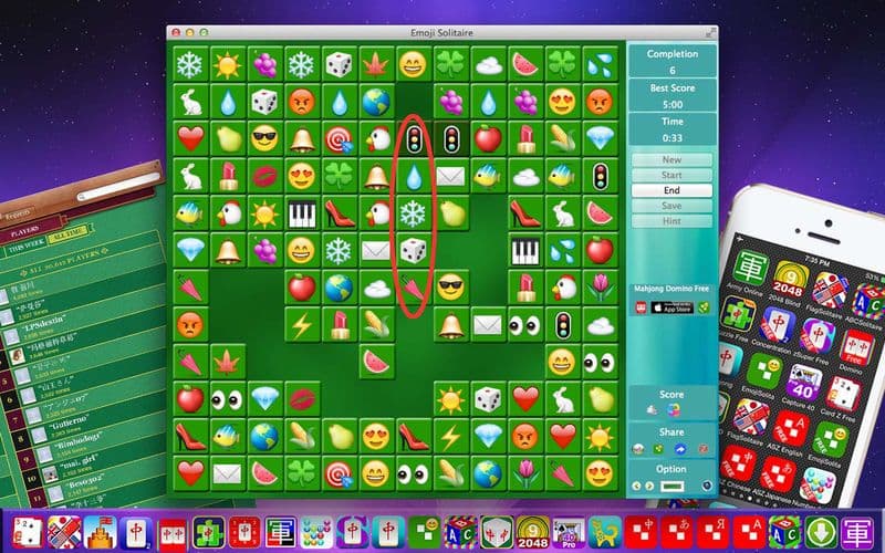 Emoji Solitaire Free screenshot 3