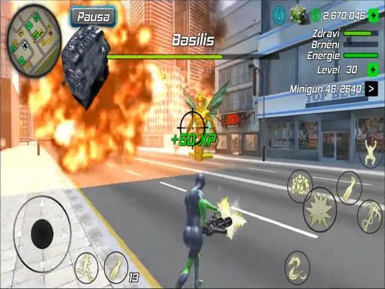 Spider Rope Flying City Hero screenshot 5