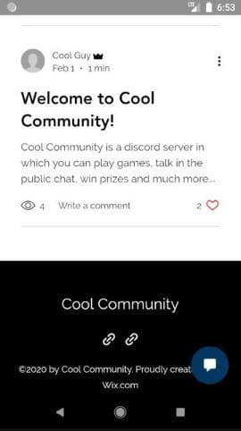 The Cool Communtiy App screenshot 3
