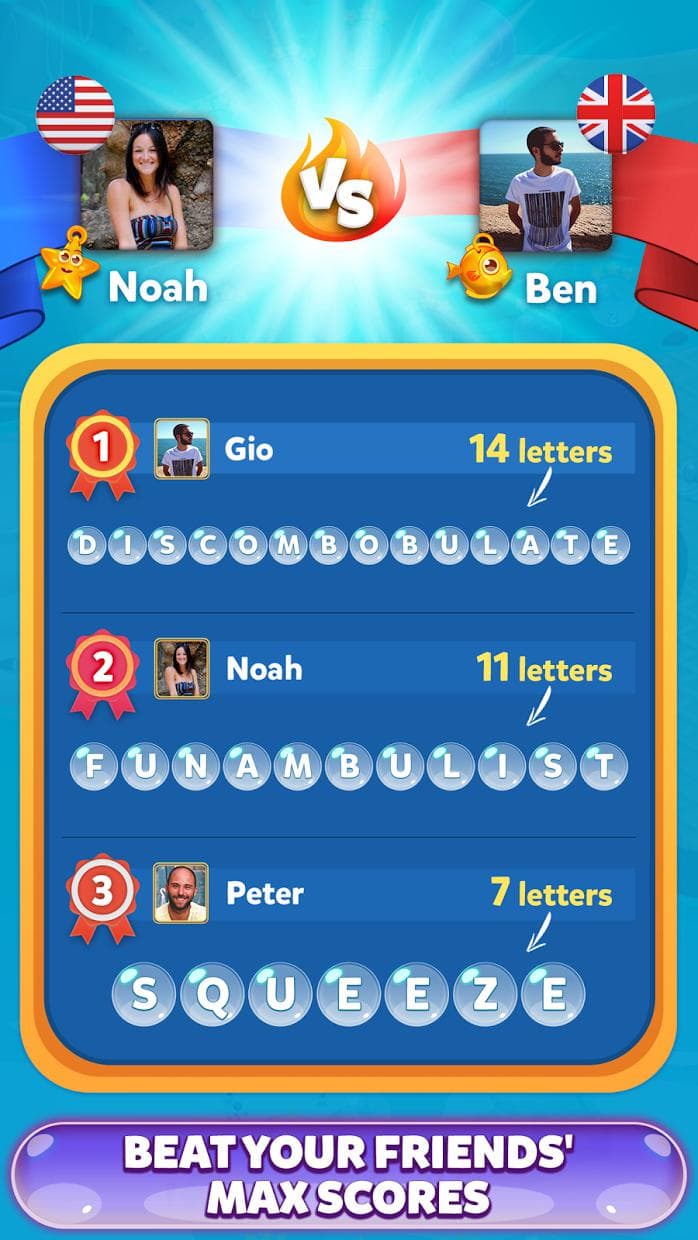 Bubble Words - Letter Search screenshot 6