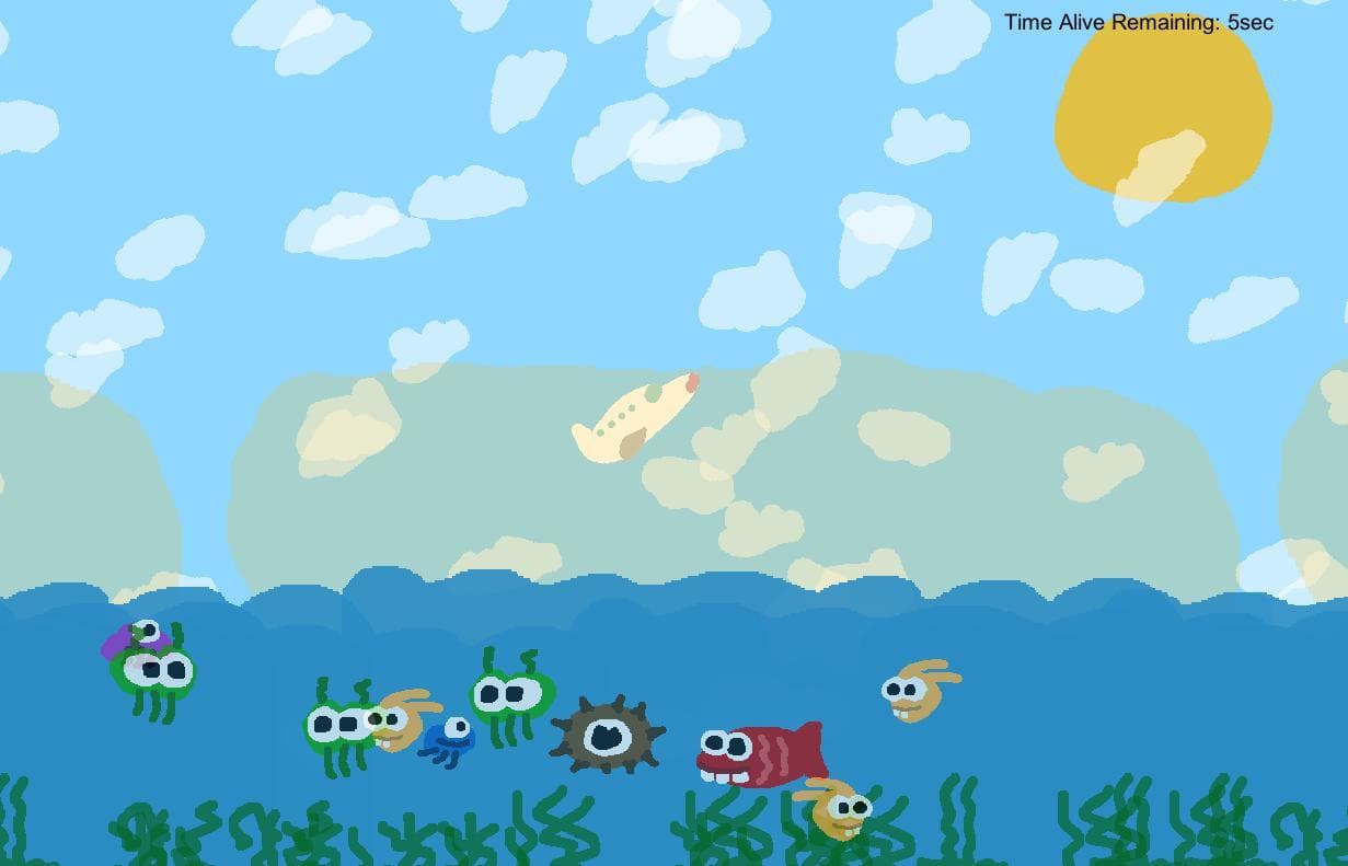 Plane fishing