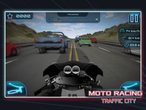Moto Racing: Traffic City screenshot 3