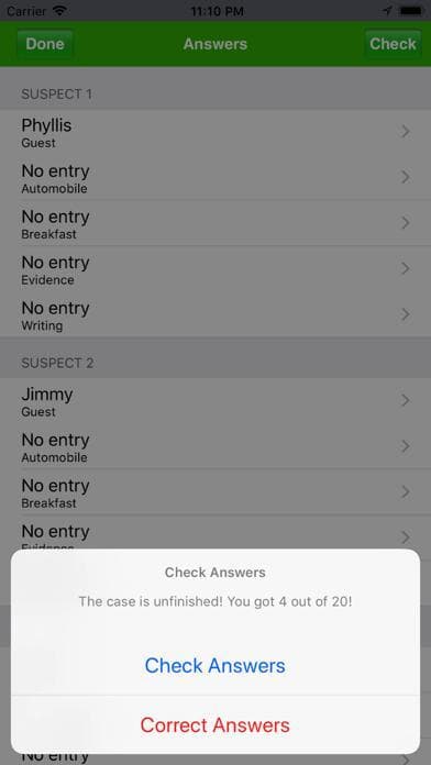 iDetective Logic Puzzles screenshot 5