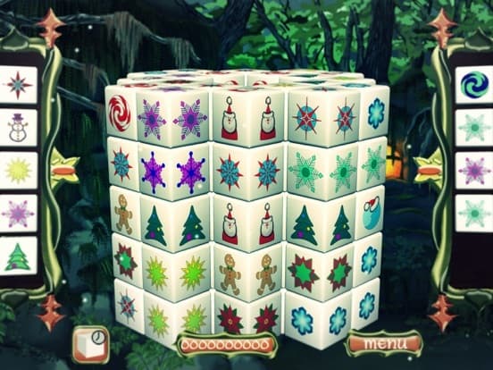 Fairy Mahjong Christmas Puzzle screenshot 3