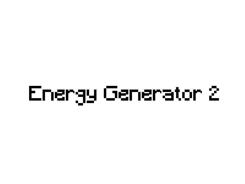 Energy Generator 2 (BETA)
