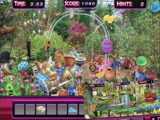 Hidden Objects Easter Gardens