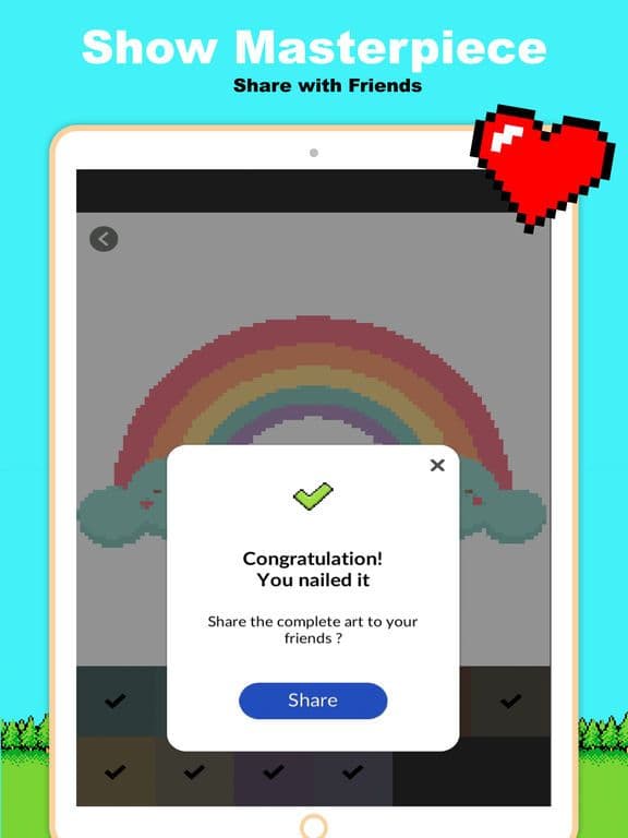 Unicorn Pastel Color by Number screenshot 3