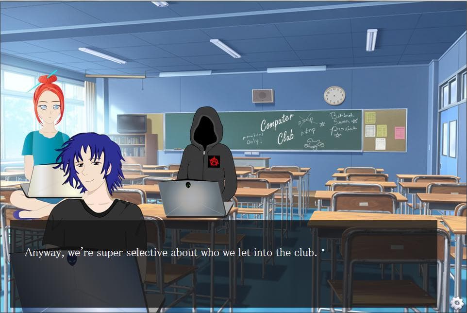 Mirai High School Hack Club (A Visual Novel) screenshot 3
