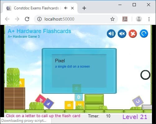 CramFLASH A+ Hardware 40 Random FlashCards screenshot 4