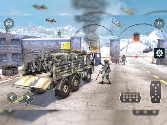 Military Truck Driving Games screenshot 4