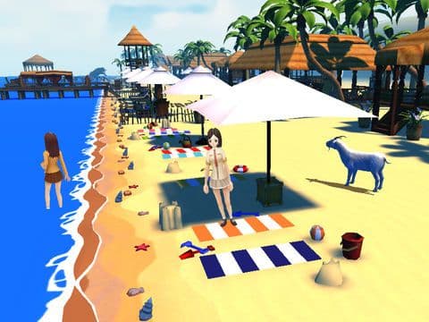 Goat Frenzy Simulator 2: Beach Party Pro screenshot 5